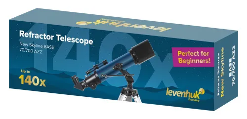 figura telescopio Levenhuk New Skyline BASE 70/700 AZ2,  2