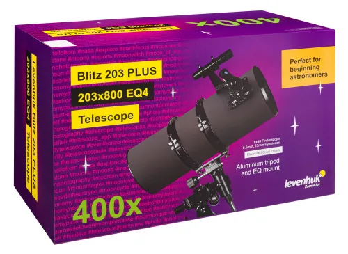 foto telescopio Levenhuk Blitz 203 PLUS,  12