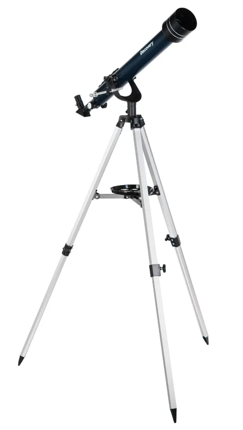 figura telescopio Levenhuk Discovery Spark 607 AZ con libro,  8
