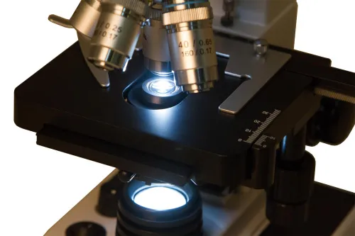 fotografia microscopio Bresser Erudit DLX 40–1000x,  14