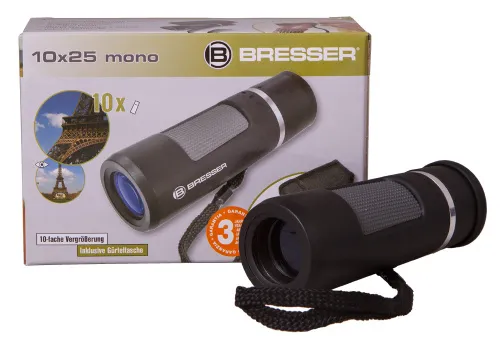 figura monoculare Bresser Topas 10x25,  6