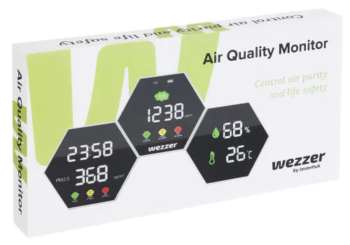 figura misuratore della qualità dell’aria Levenhuk Wezzer Air PRO DM50,  9
