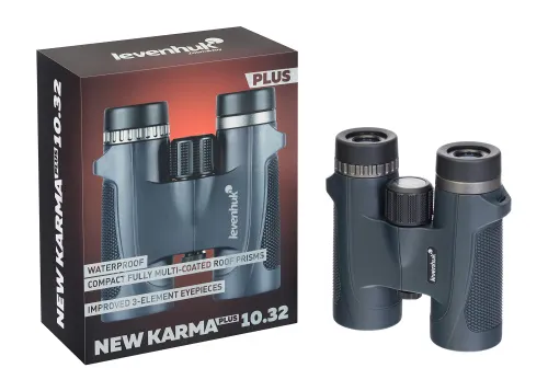 foto binocolo Levenhuk New Karma PLUS 10x32,  5