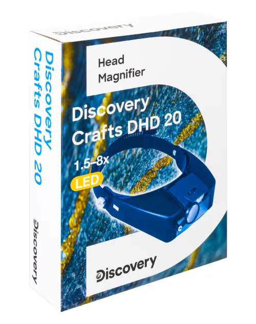foto levenhuk Discovery Lente d’ingrandimento frontale Discovery Crafts DHD 20,  10