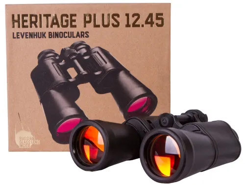 figura binocolo Levenhuk Heritage PLUS 12x45,  2