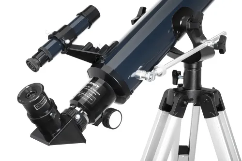 figura telescopio Levenhuk Discovery Spark 707 AZ con libro,  10
