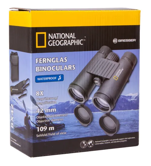 foto binocolo Bresser National Geographic 8x42 WP,  8