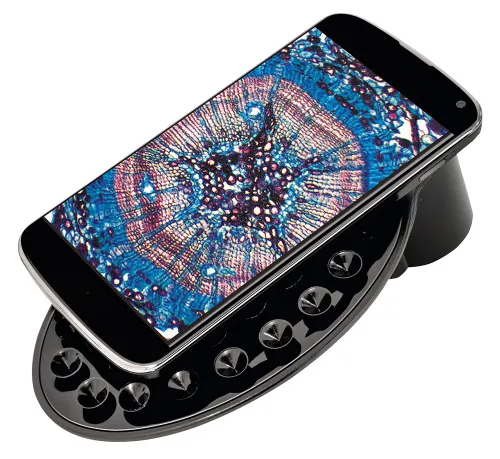 figura microscopio Bresser National Geographic 40–1280x con supporto per smartphone,  12