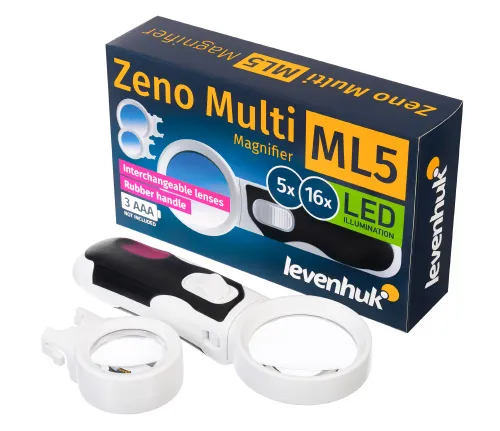 fotografia lente d’ingrandimento Levenhuk Zeno Multi ML5,  2