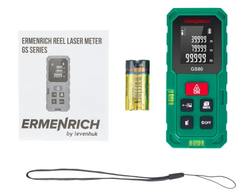 foto misuratore laser Ermenrich Reel PLUS GS80,  2