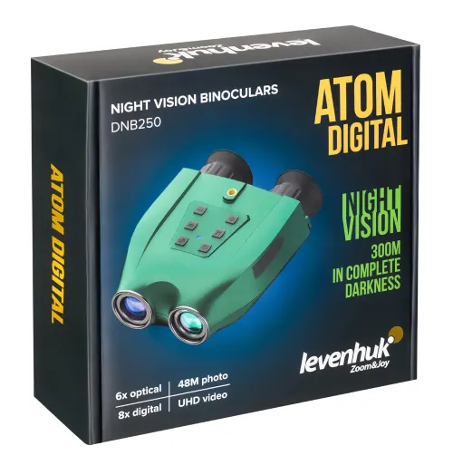 fotografia visore notturno binoculare Levenhuk Atom Digital DNB250,  13