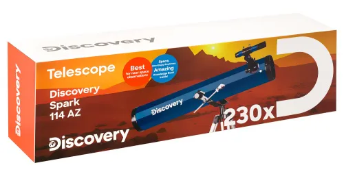 fotografia telescopio Levenhuk Discovery Spark 114 AZ con libro,  15