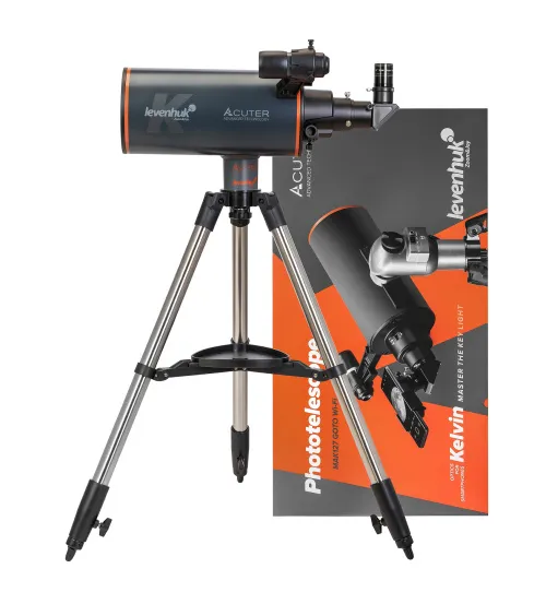 figura fototelescopio Levenhuk Kelvin MAK127 AZ GOTO Wi-Fi,  2