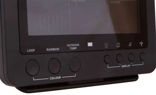 fotografia bresser Stazione meteo 5 IN 1 con display colori, nero,  6