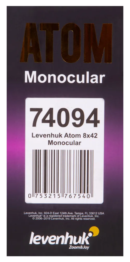 immagine monoculare Levenhuk Atom 8x42,  14