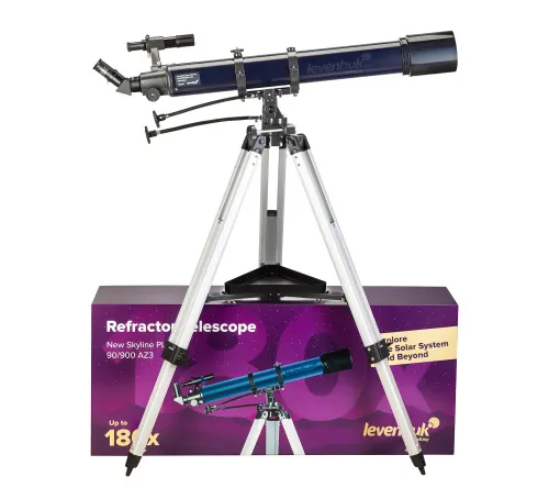 figura telescopio Levenhuk New Skyline PLUS 90/900 AZ3,  2