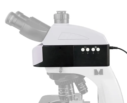 foto attacco epi-fluorescenza MAGUS Epi-FL04M LED, cubi per filtri fluorescenti B/G/UV,  14