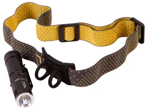fotografia torcia Bresser National Geographic ILUMINOS 450 LED con supporto testa,  4