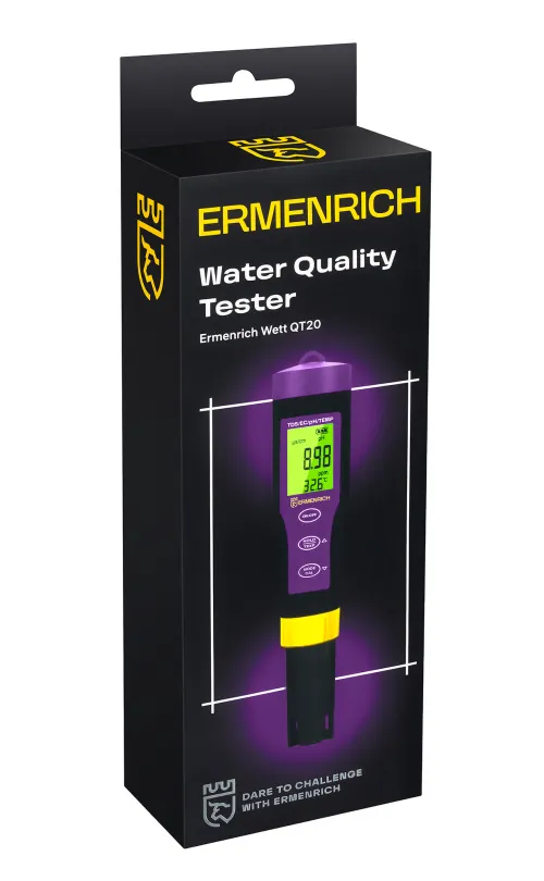 foto tester di qualità dell’acqua Ermenrich Wett QT20,  6