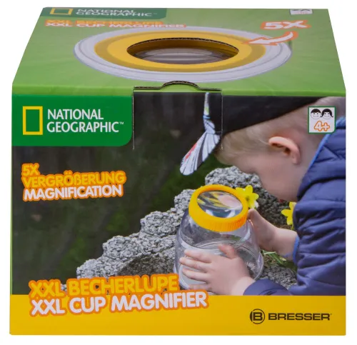 fotografia bresser National Geographic Lente XXL 5X,  10