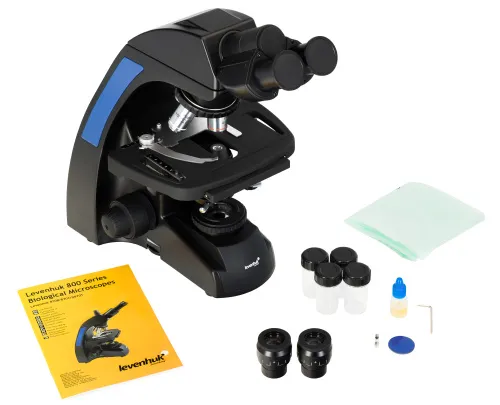 immagine microscopio binoculare biologico Levenhuk 850B,  2