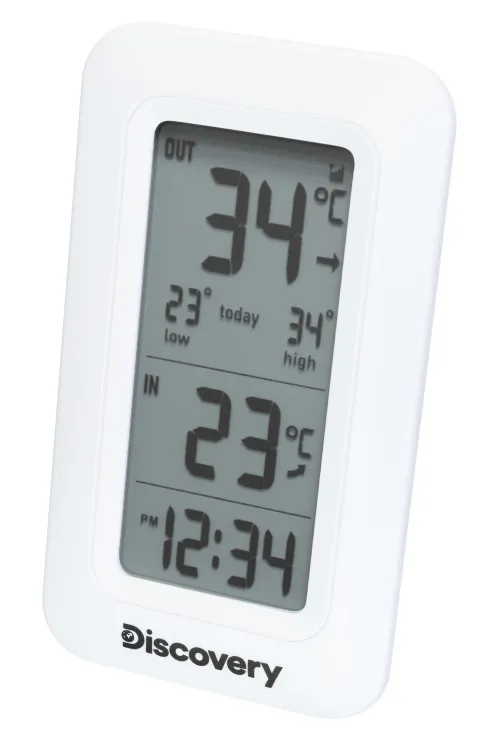 fotografia stazione meteo con orologio Levenhuk Discovery Report W10,  4