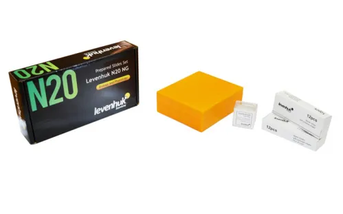 figura set di vetrini preparati Levenhuk N20 NG,  6