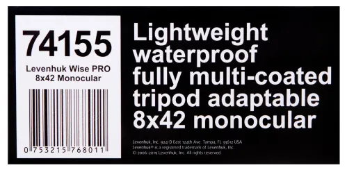 figura monoculare Levenhuk Wise PRO 8x42,  14