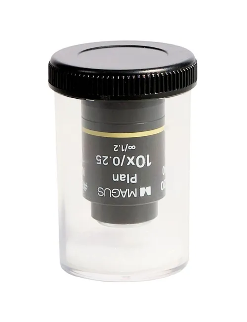 fotografia obiettivo MAGUS 10PL60V Plan 10х/0,25 ∞/ 1,2 H60 mm,  5