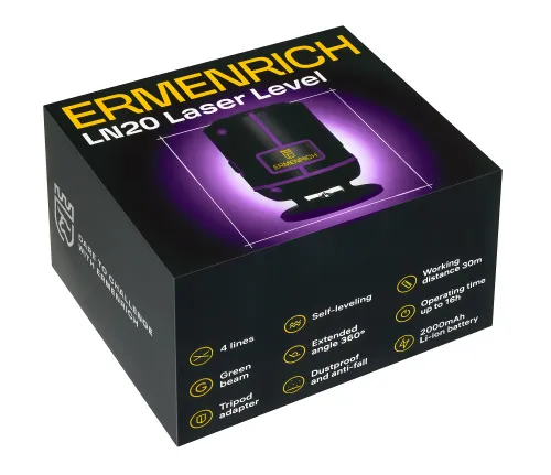 immagine livella laser Ermenrich PLUS LN20,  9