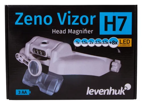 foto lente d’ingrandimento frontale Levenhuk Zeno Vizor H7,  13
