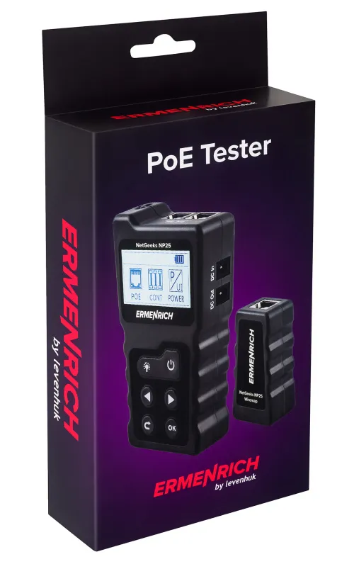 immagine tester PoE Ermenrich NetGeeks NP25,  10