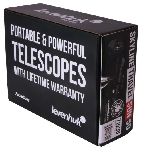 fotografia telescopio Levenhuk Skyline Travel Sun 50,  17