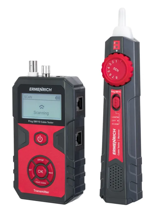 figura tester per cavi di rete Ermenrich Ping SM110,  4