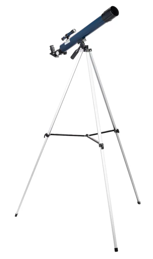 figura telescopio Levenhuk Discovery Sky T50 con libro,  8