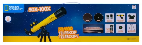 foto telescopio Bresser National Geographic 50/600 AZ con montaggio,  13