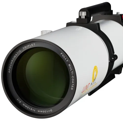 fotografia telescopio solare LUNT LS130THa/B1800 H-alpha,  3