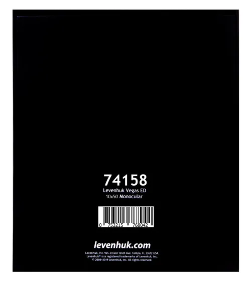 fotografia monoculare Levenhuk Vegas ED 10x50,  21