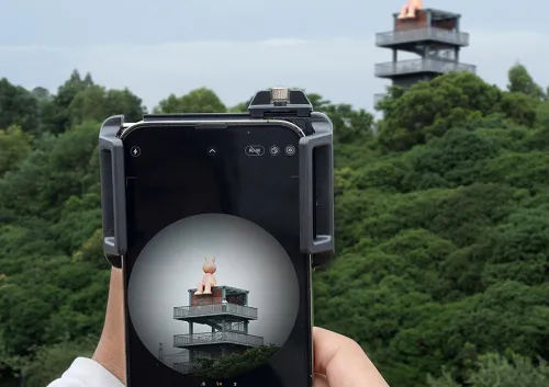 immagine teleculare e microculare per smartphone Levenhuk Kelvin TLC25,  7