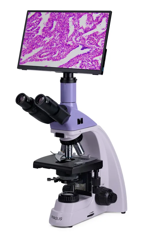 foto microscopio biologico digitale MAGUS Bio D250TL LCD,  3
