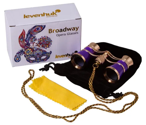 foto binocolo da teatro Levenhuk Broadway 325C (con cordoncino da collo),  2
