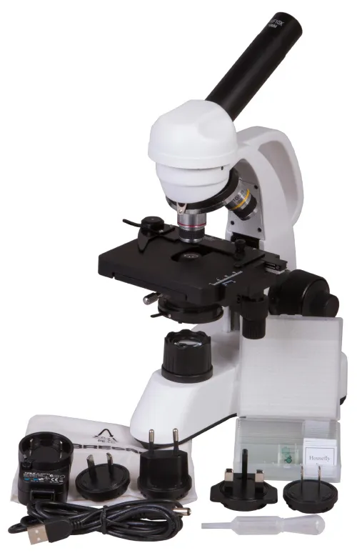 foto microscopio Monoculare Bresser Biorit TP,  2