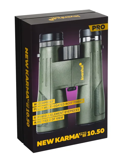 fotografia binocolo Levenhuk New Karma PRO ED 10x50,  13