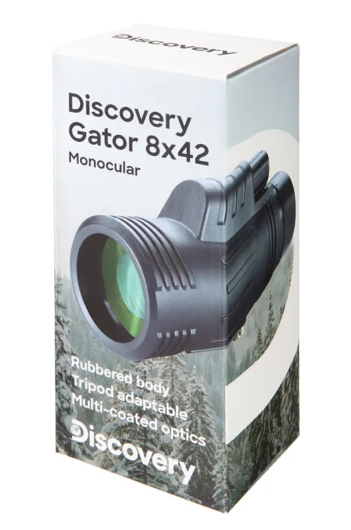 foto monoculare Levenhuk Discovery Gator 8x42,  10