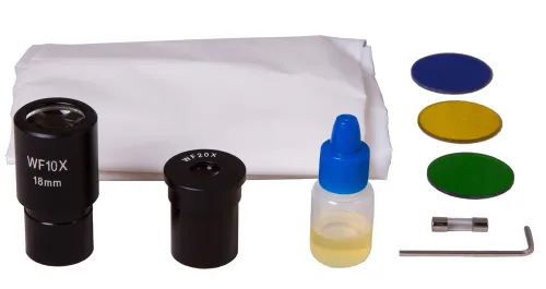 immagine microscopio monoculare Levenhuk 700M,  16