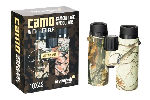 fotografia binocolo con reticolo Levenhuk Camo 10x42,  6