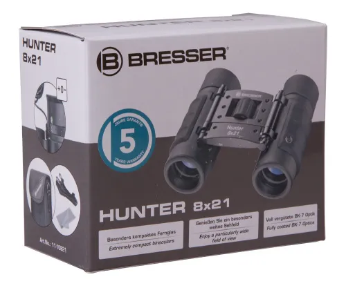 fotografia binocolo Bresser Hunter 8x21,  8
