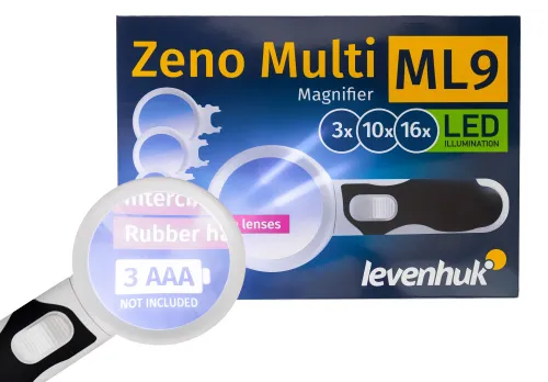 foto lente d’ingrandimento Levenhuk Zeno Multi ML9,  9