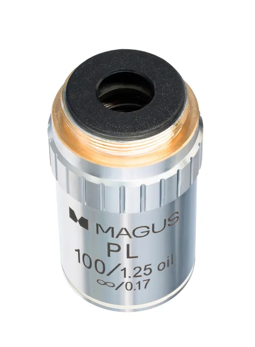 figura obiettivo planare all’infinito MAGUS MP100 OIL 100x/1,25 ∞/0,17,  4