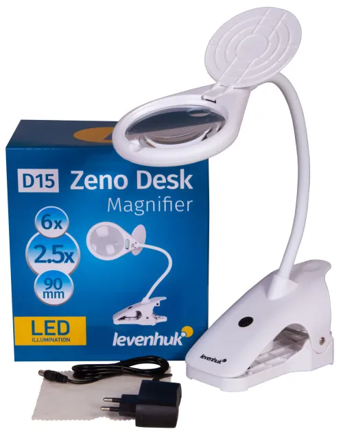immagine lente d’ingrandimento Levenhuk Zeno Desk D15,  2